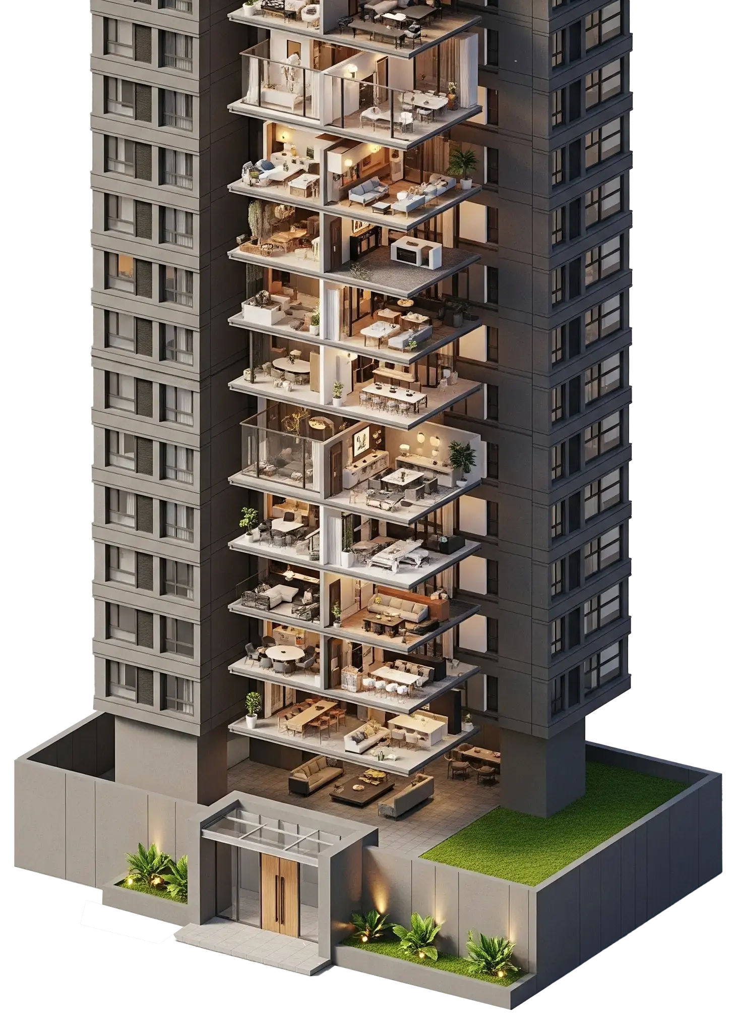 Vista del desarrollo — demo de producto Concret0